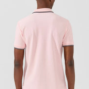 Nouvel Pima Cotton Basic Polo - Pink