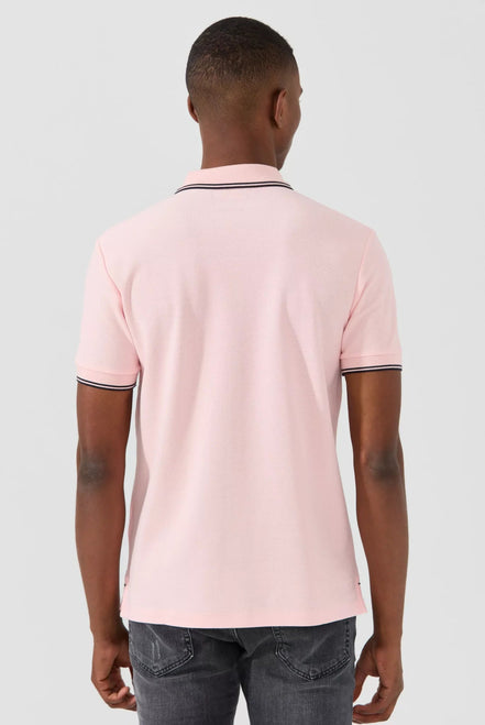 Nouvel Pima Cotton Basic Polo - Pink