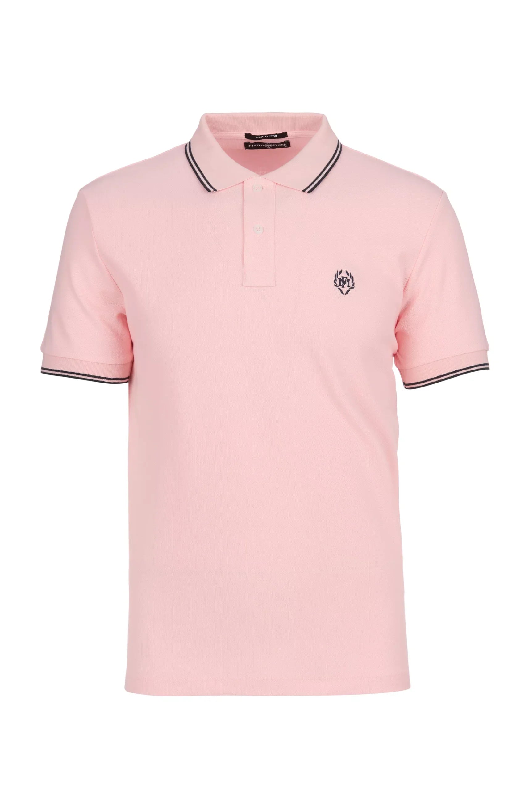 Nouvel Pima Cotton Basic Polo - Pink