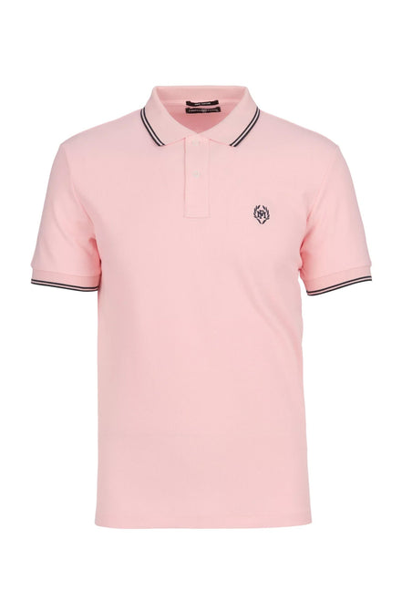 Nouvel Pima Cotton Basic Polo - Pink