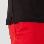 Nouvel Pima Cotton Basic Polo - Black