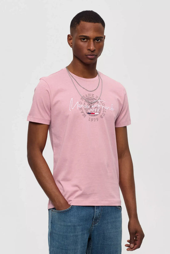 Daniel Pima Cotton T-Shirt - Pink