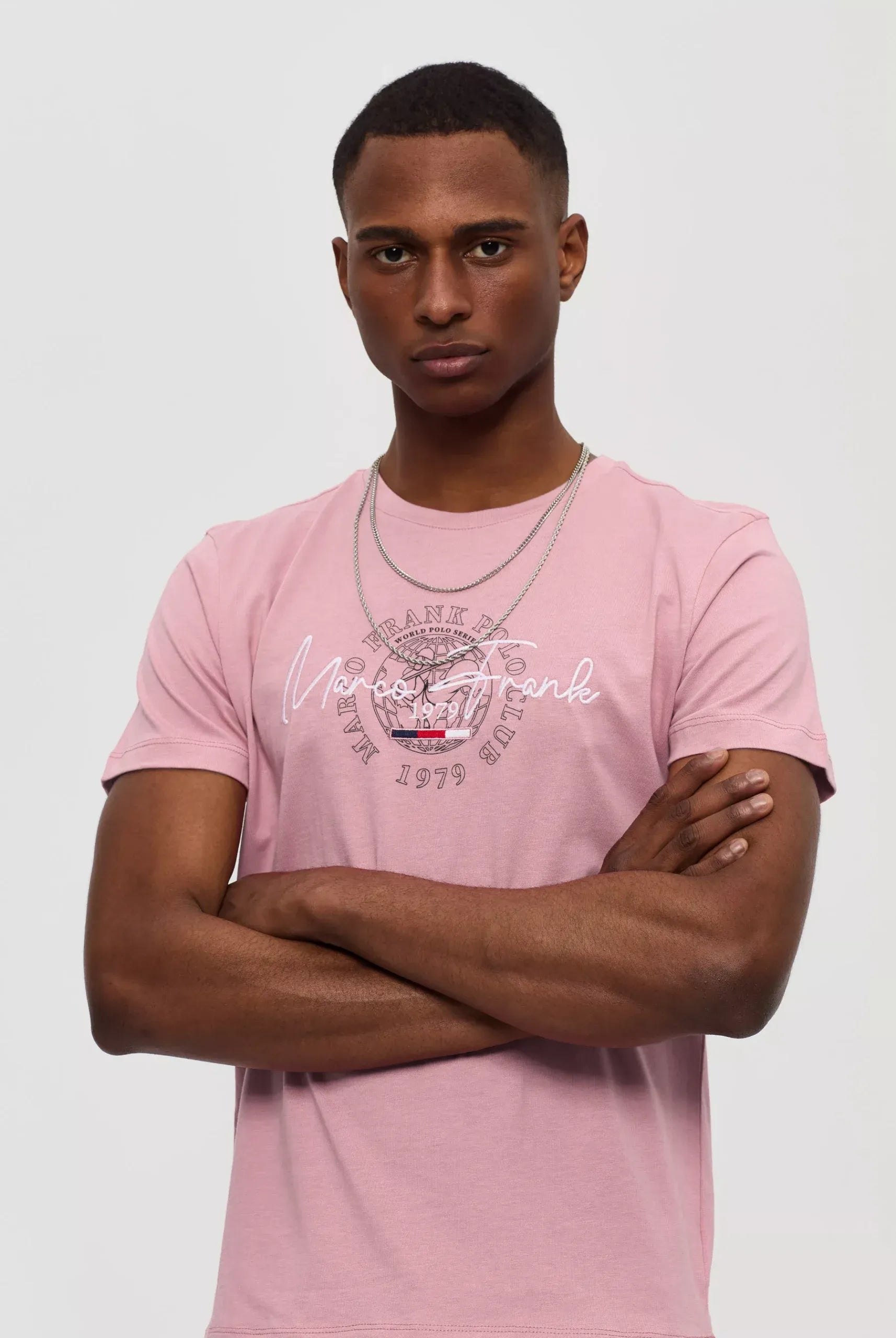Daniel Pima Cotton T-Shirt - Pink