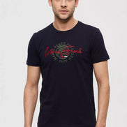 Daniel Pima Cotton T-Shirt - Navy