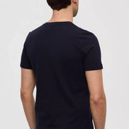 Daniel Pima Cotton T-Shirt - Navy