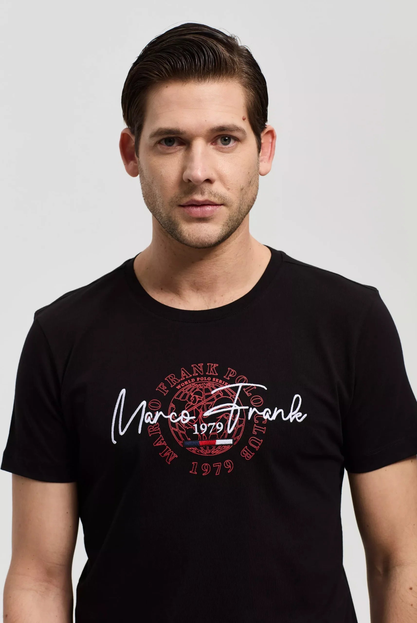 Daniel Pima Cotton T-Shirt - Black