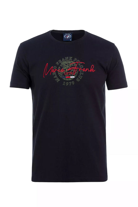 Daniel Pima Cotton T-Shirt - Navy