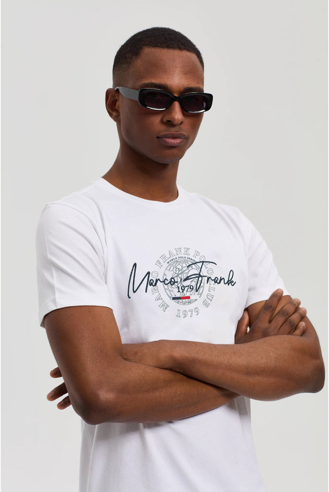 Daniel Pima Cotton T-Shirt - White
