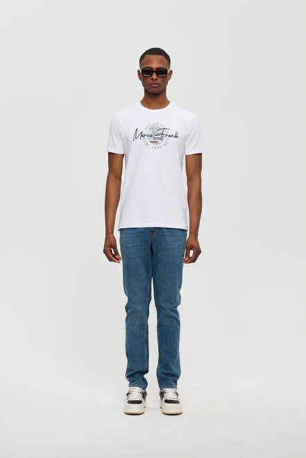 Daniel Pima Cotton T-Shirt - White