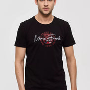 Daniel Pima Cotton T-Shirt - Black