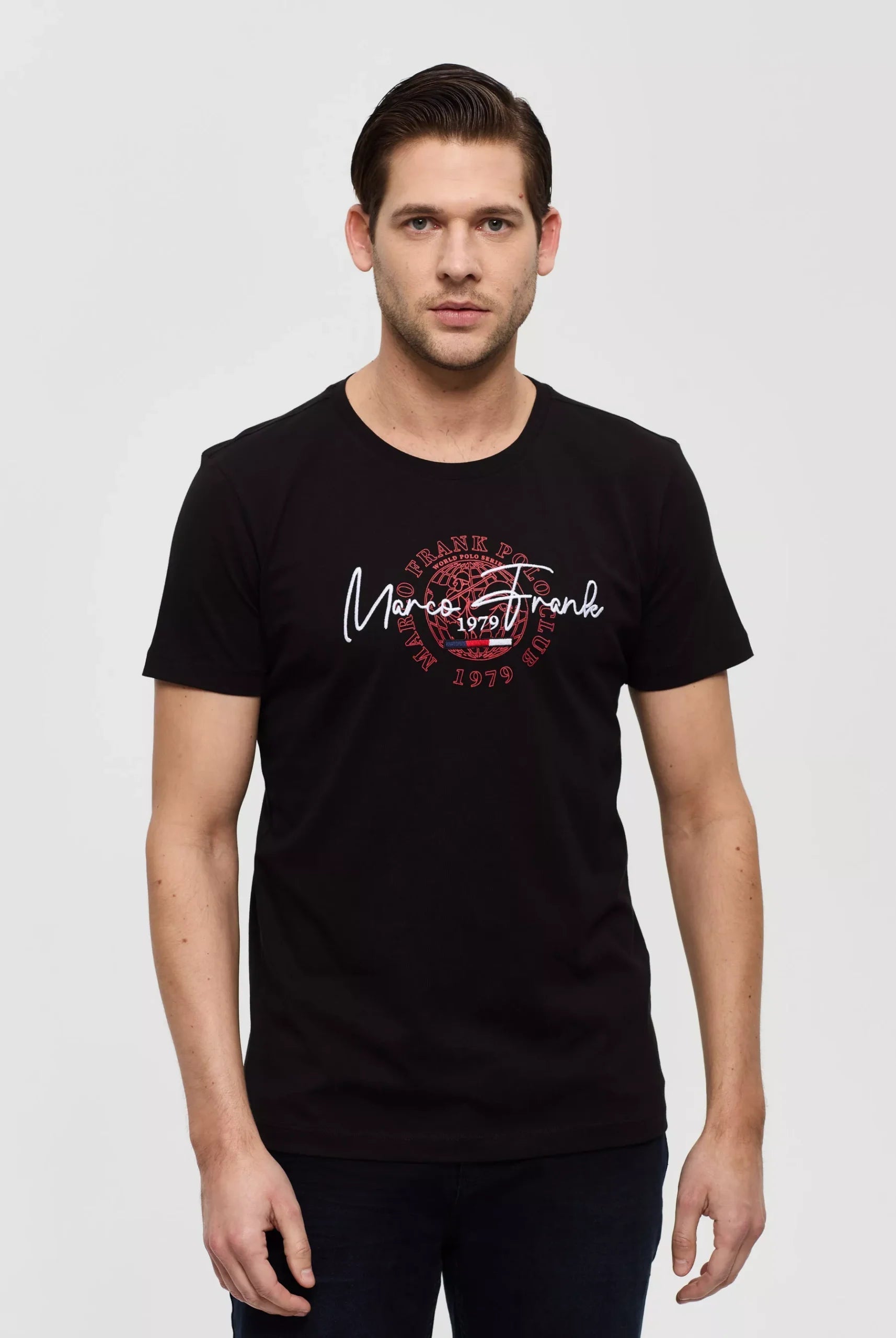 Daniel Pima Cotton T-Shirt - Black