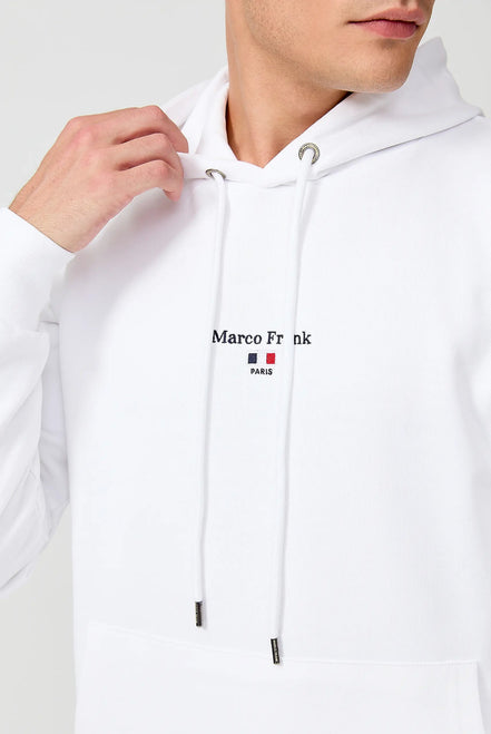 Cartier Hooded Sweatshirt - White