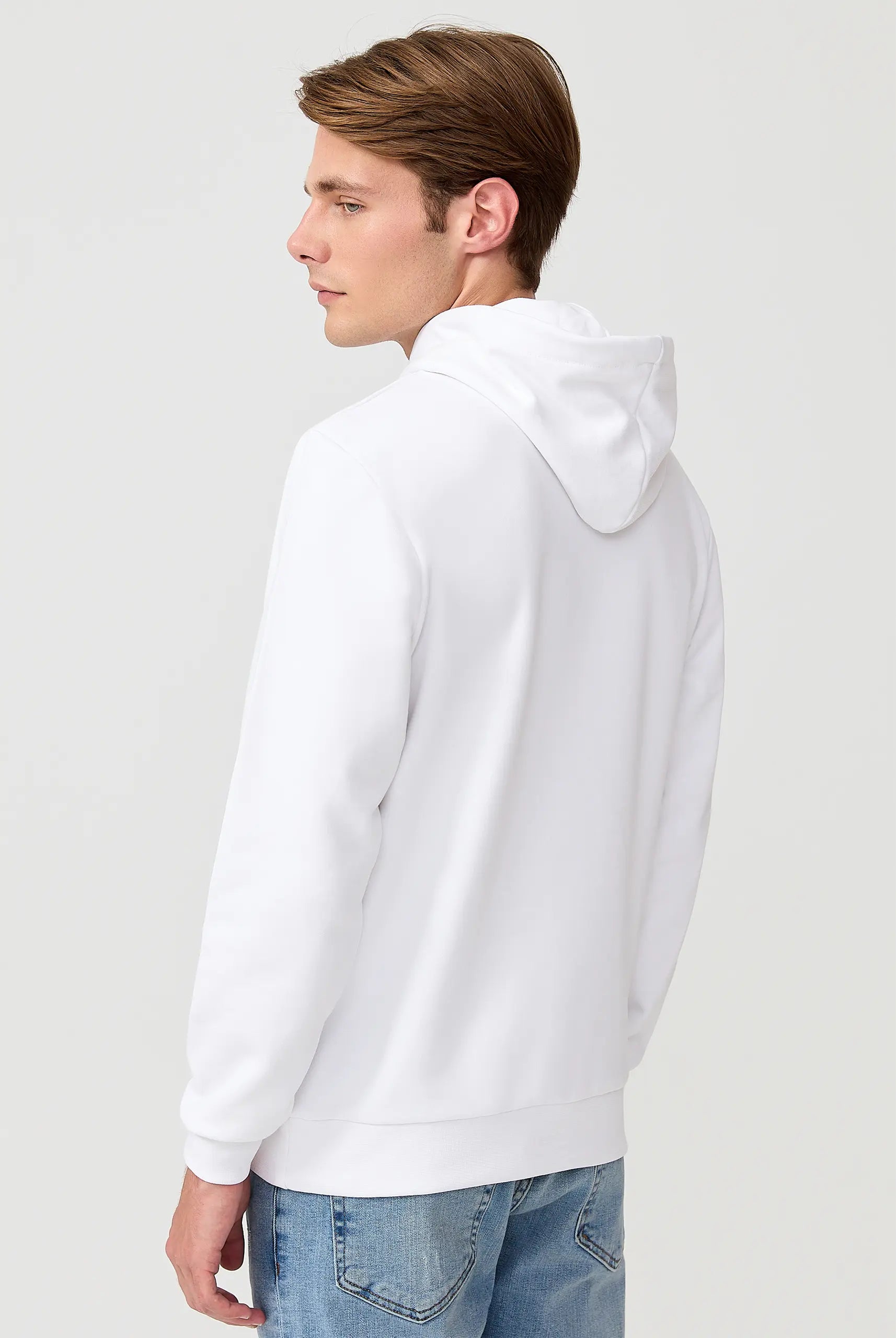Cartier Hooded Sweatshirt - White