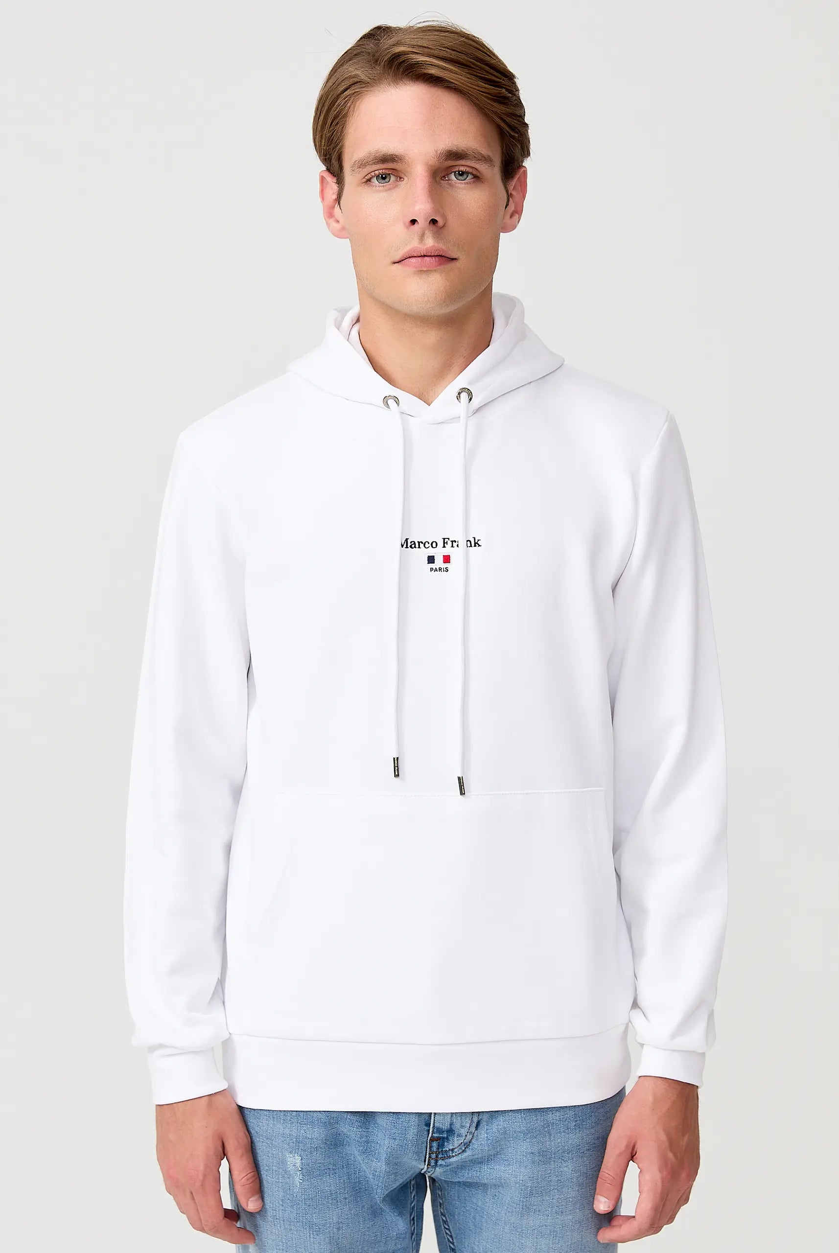 Cartier Hooded Sweatshirt - White
