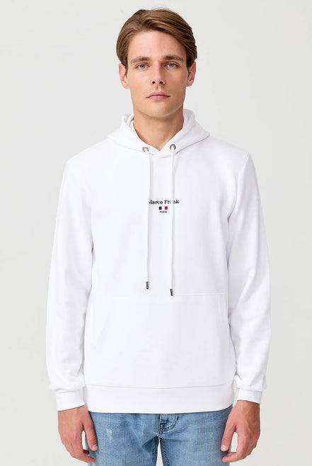 Cartier Hooded Sweatshirt - White