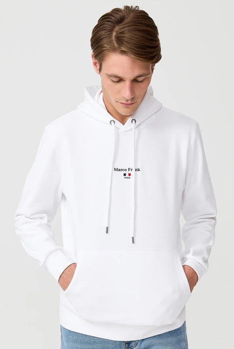 Cartier Hooded Sweatshirt - White