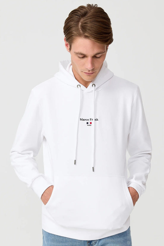 Cartier Hooded Sweatshirt - White