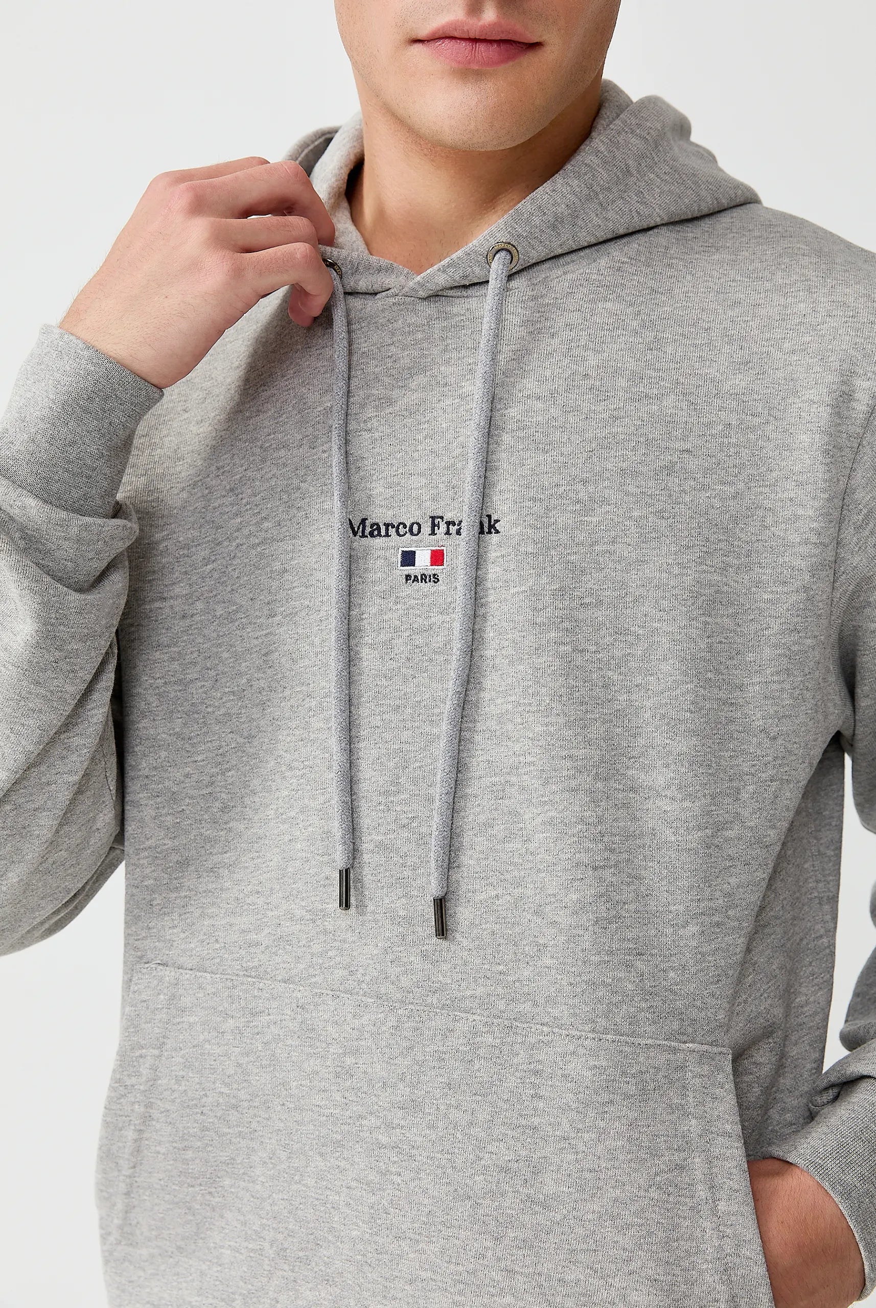 Cartier Hooded Sweatshirt - Grey