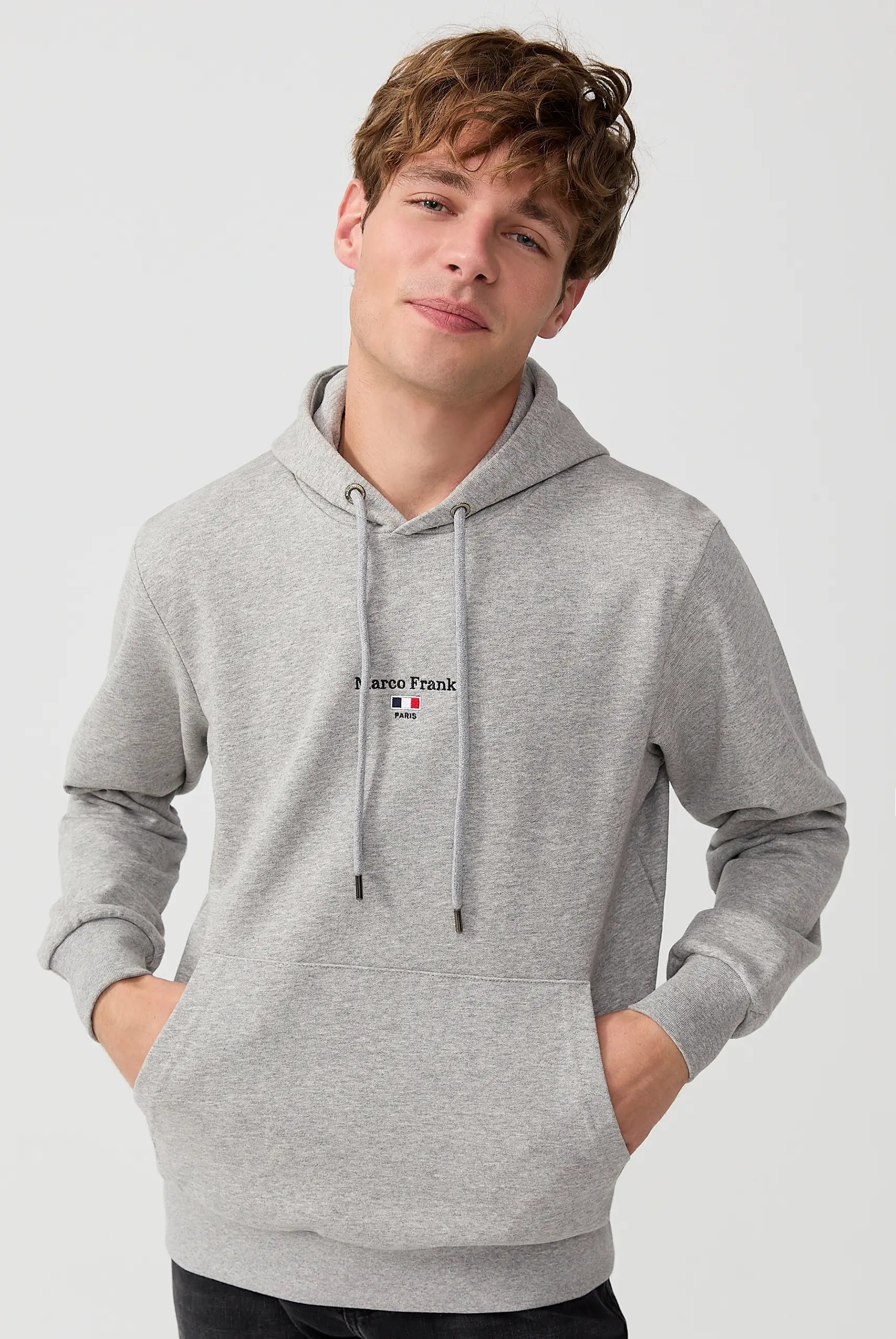 Cartier Hooded Sweatshirt - Grey