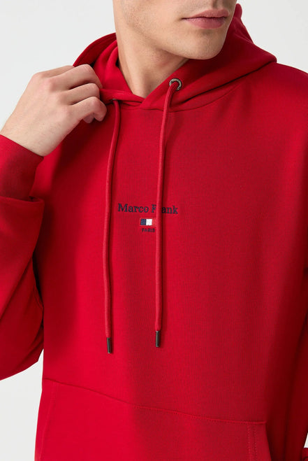 Cartier Hooded Sweatshirt - Red