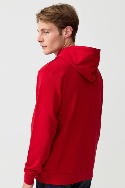 Cartier Hooded Sweatshirt - Red