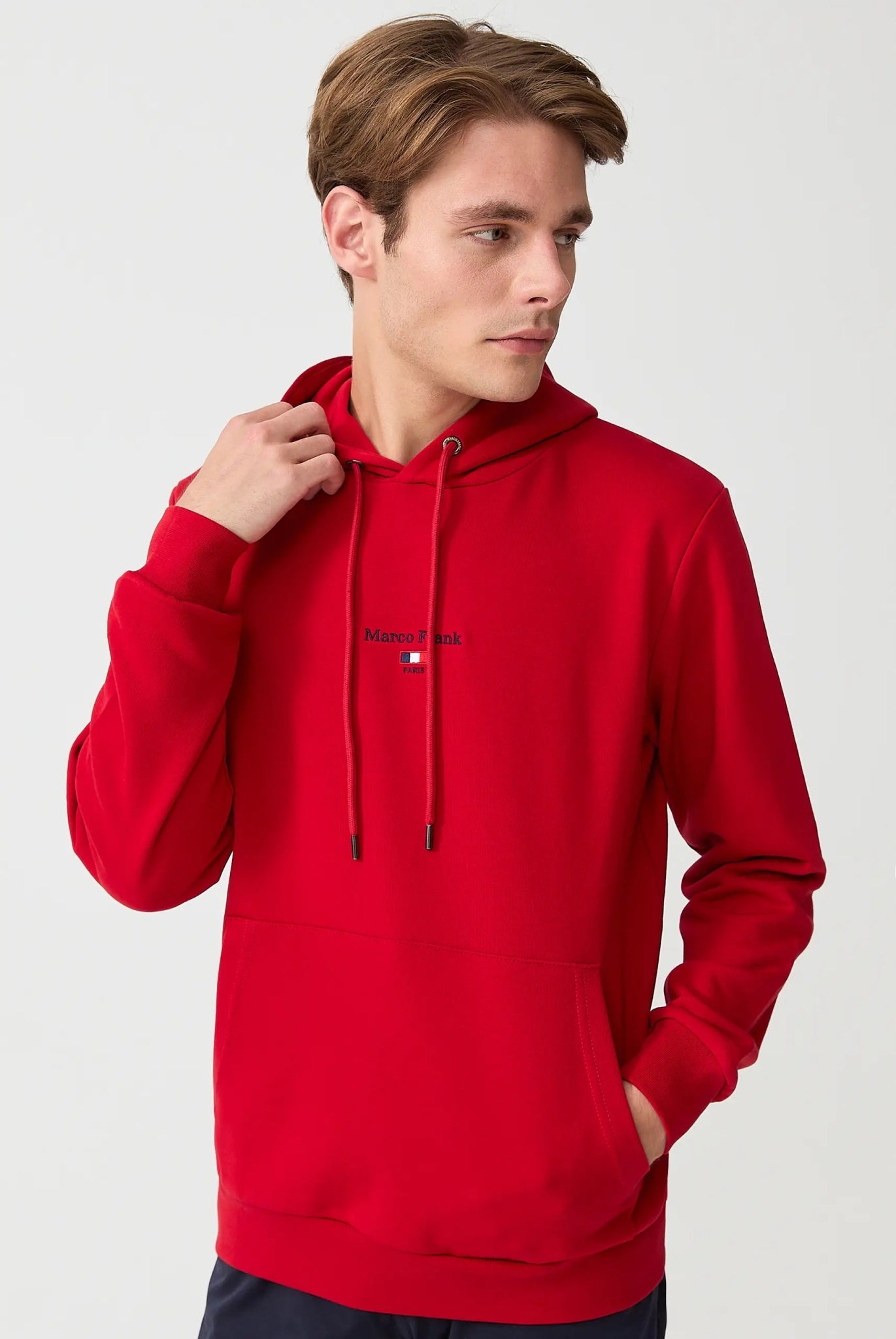 Cartier Hooded Sweatshirt - Red