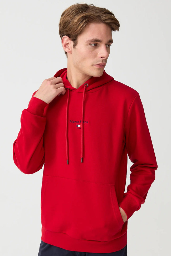 Cartier Hooded Sweatshirt - Red