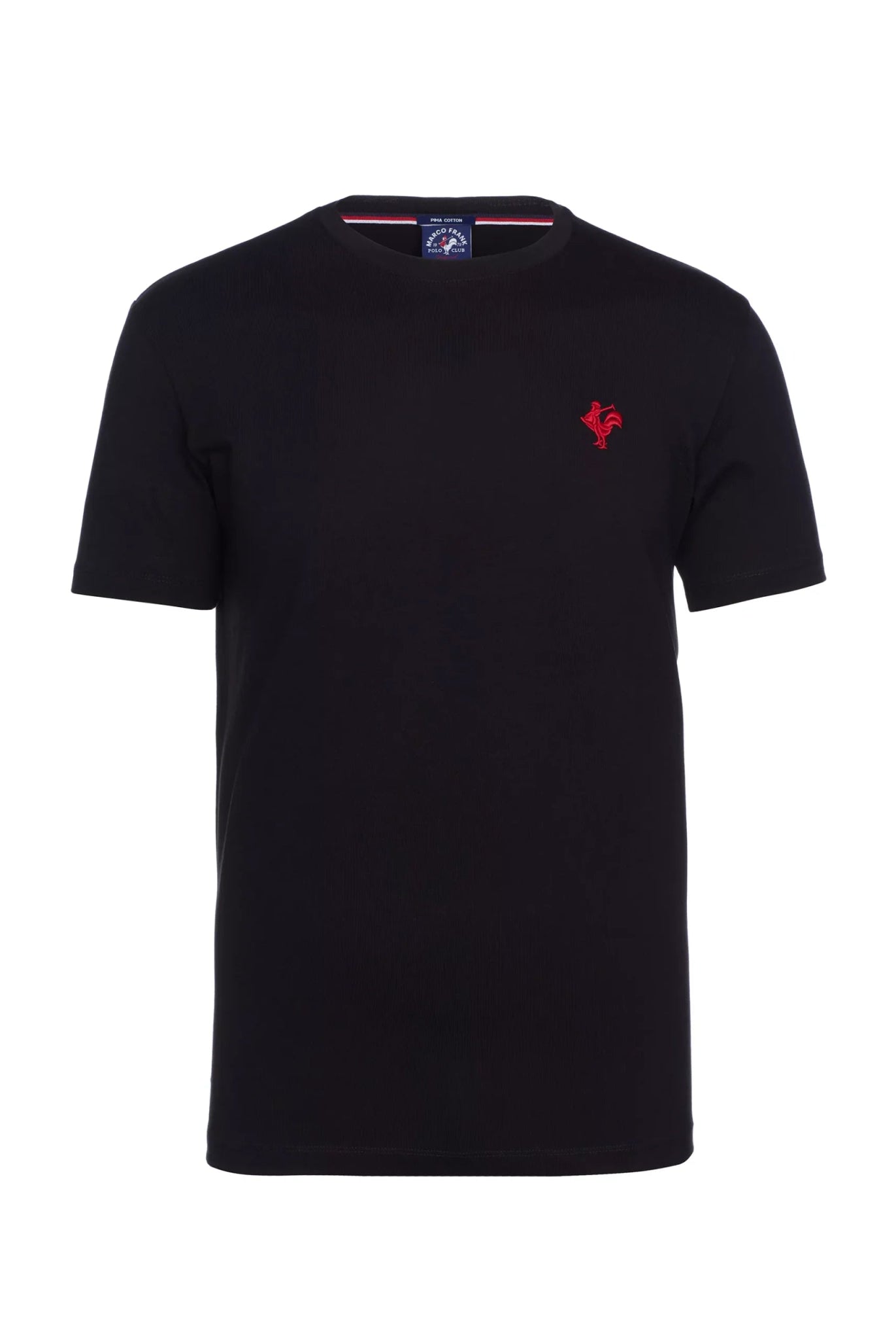 Gerard Pima Cotton T-Shirt - Black