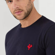 Gerard Pima Cotton T-Shirt - Navy
