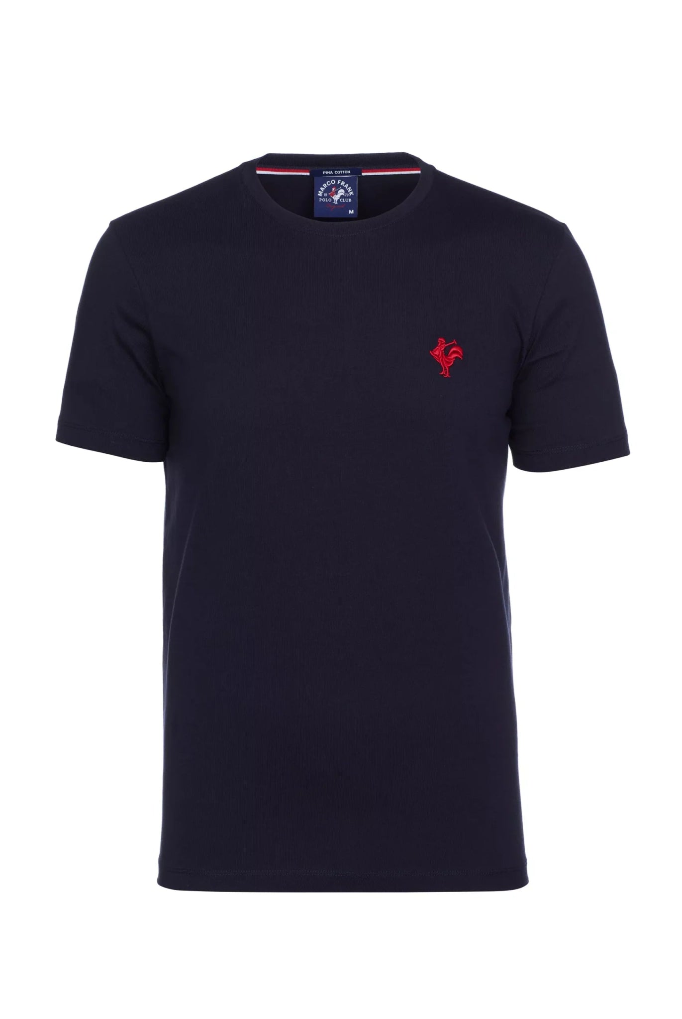 Gerard Pima Cotton T-Shirt - Navy