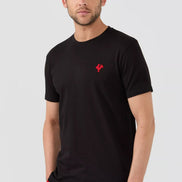 Gerard Pima Cotton T-Shirt - Black