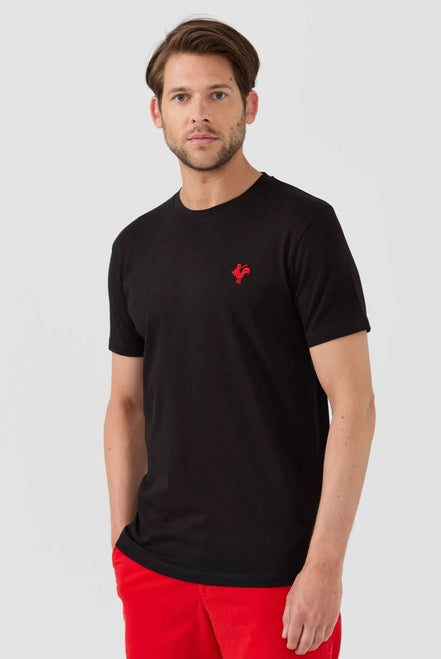 Gerard Pima Cotton T-Shirt - Black