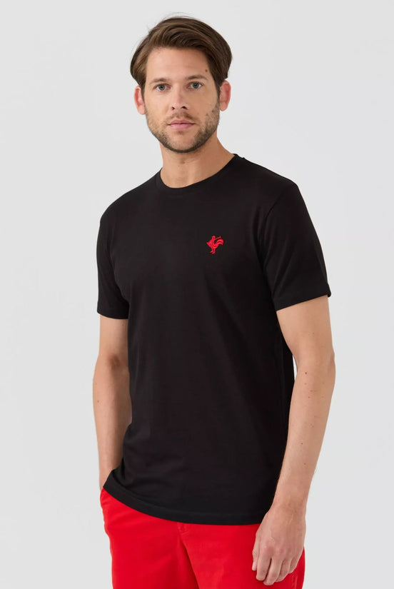 Gerard Pima Cotton T-Shirt - Black